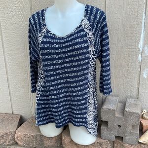 Multi Media Tunic Top M
